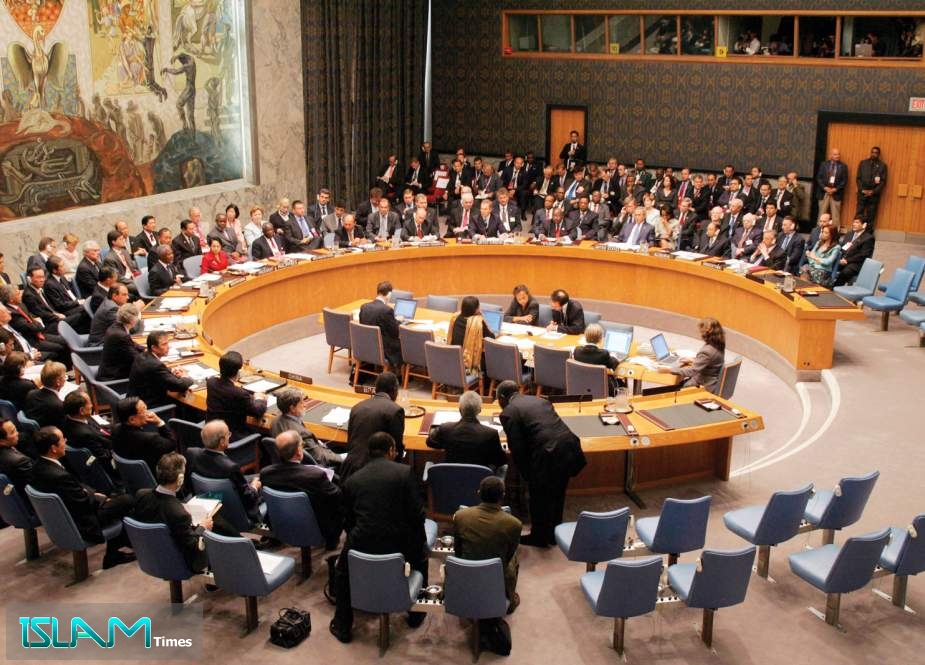 UN Security Council in session
