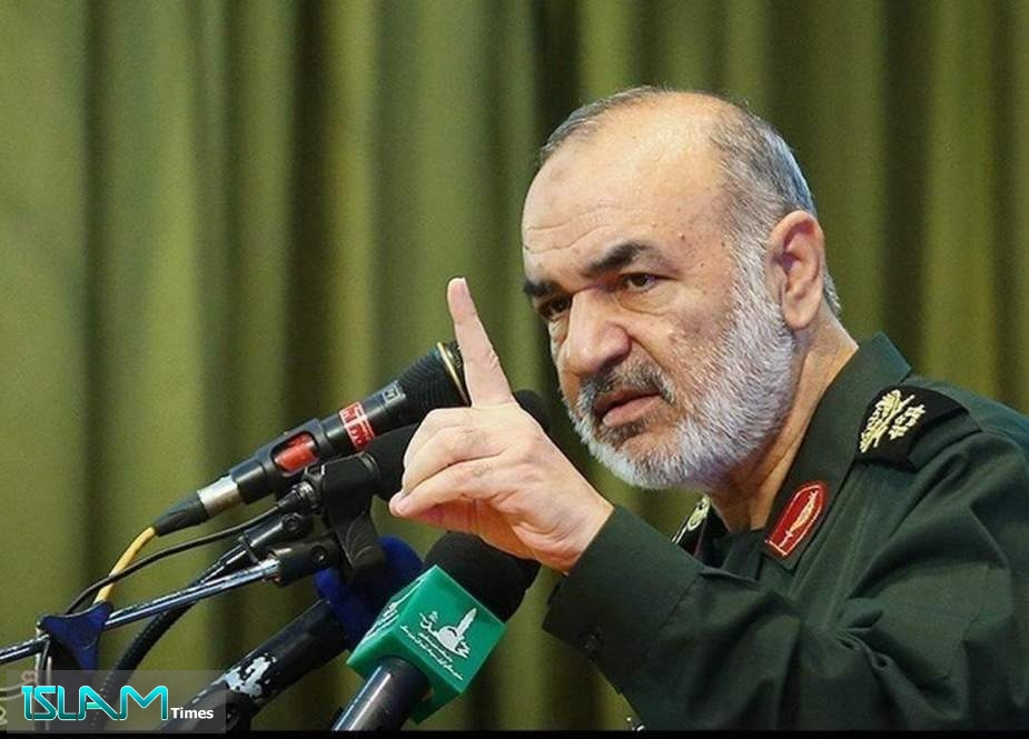 The chief commander of the Islamic Revolution Guards Corps (IRGC), Major General Hossein Salami