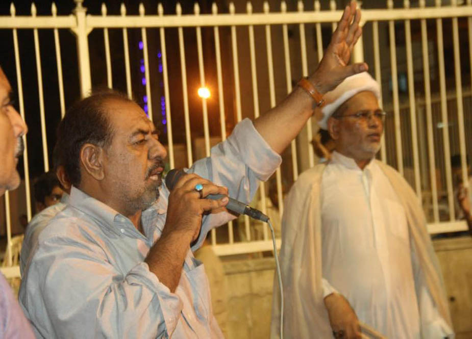 شیخ ابراہیم زکزاکی کی سلامتی و رہائی کیلئے ایم ڈبلیو ایم کا کراچی میں دعائیہ اجتماع و احتجاج