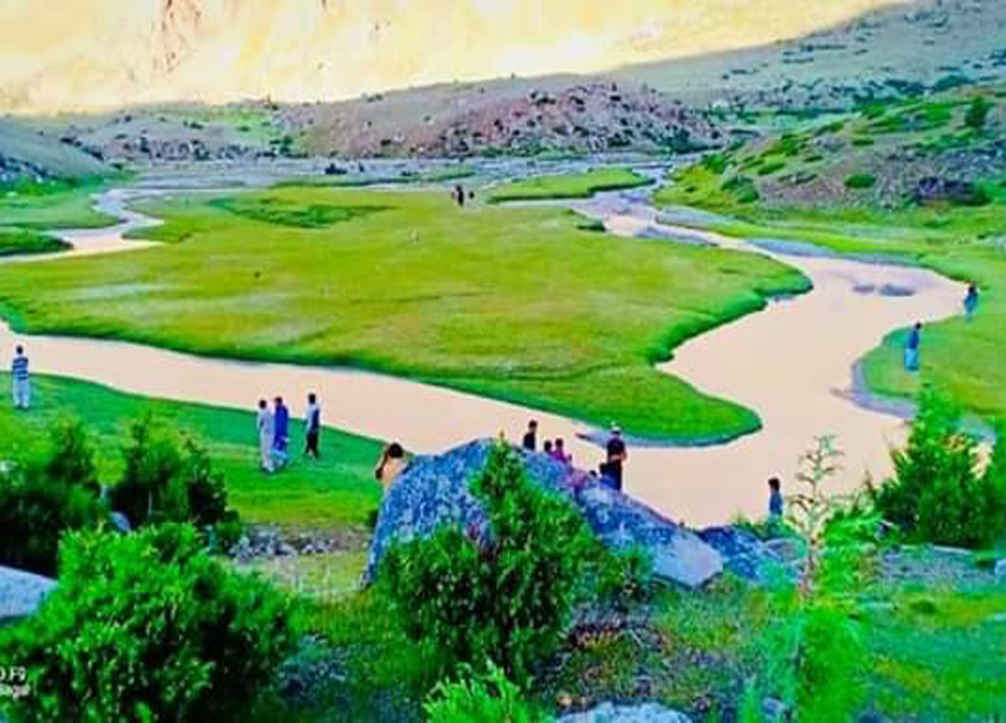 بلتستان کے ضلع روندو میں ایک انتہائی دلفریب علاقے کی تصویری جھلکیاں