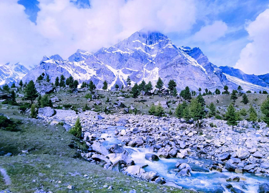 بلتستان کے ضلع روندو میں ایک انتہائی دلفریب علاقے کی تصویری جھلکیاں