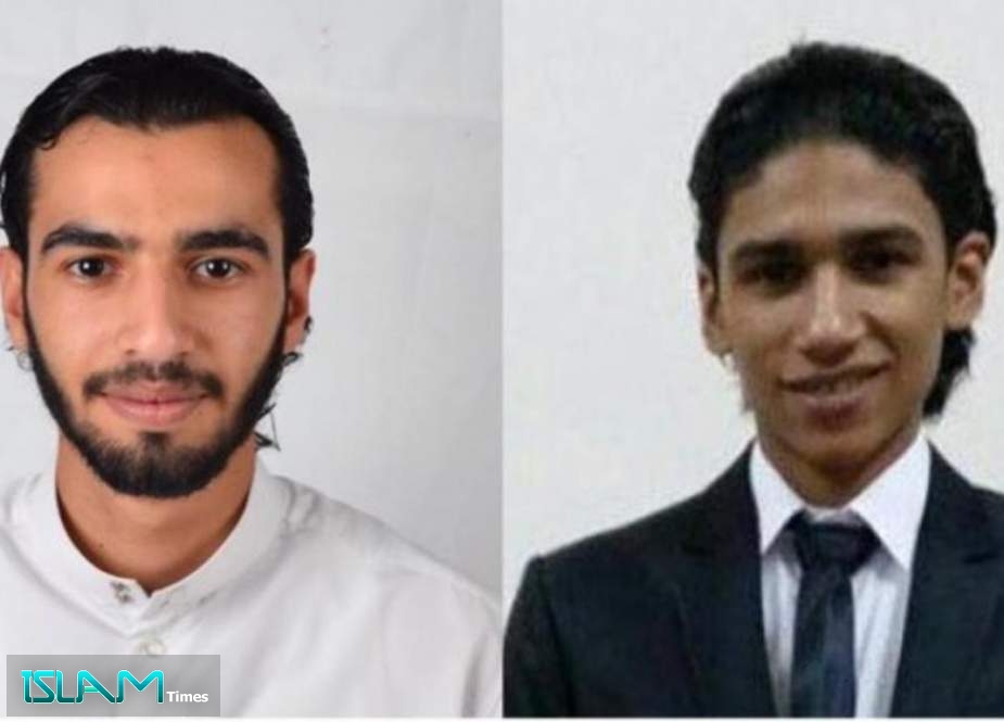 Bahraini activists Ali Hakim al-Arab and Ahmad al-Mullali