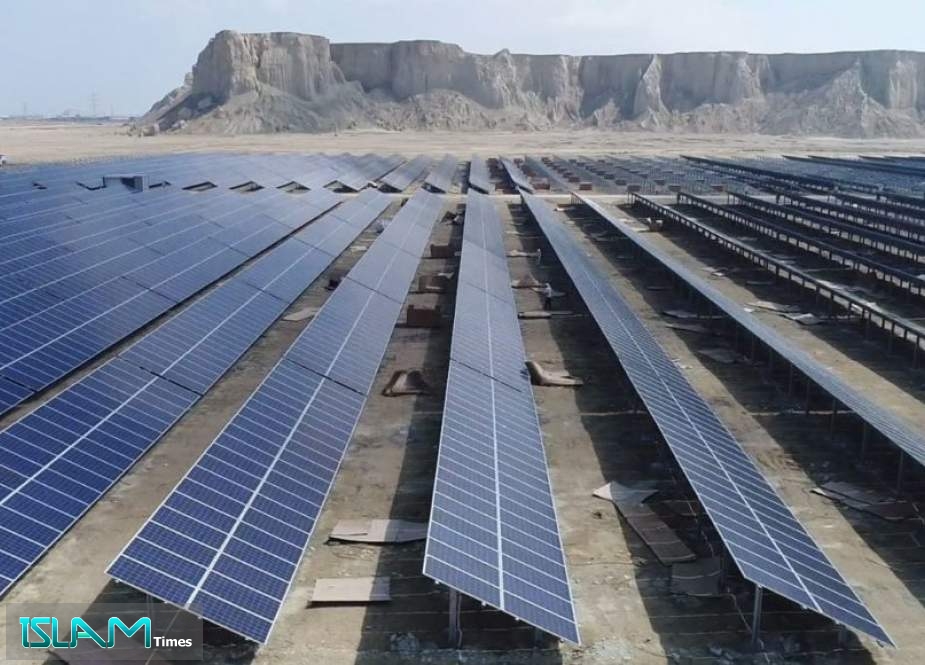 This Photo shows a general view to a solar power plant, described as the largest in size in Iran, in the western province of Hamedan.