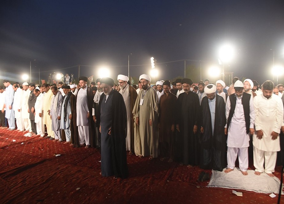 اسلام آباد، ناصران ولایت کانفرنس کے انتظامات، مہمانوں کی آمد اور نماز کی تصاویر