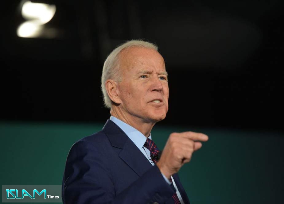 Democratic presidential candidate and former US Vice President Joe Biden