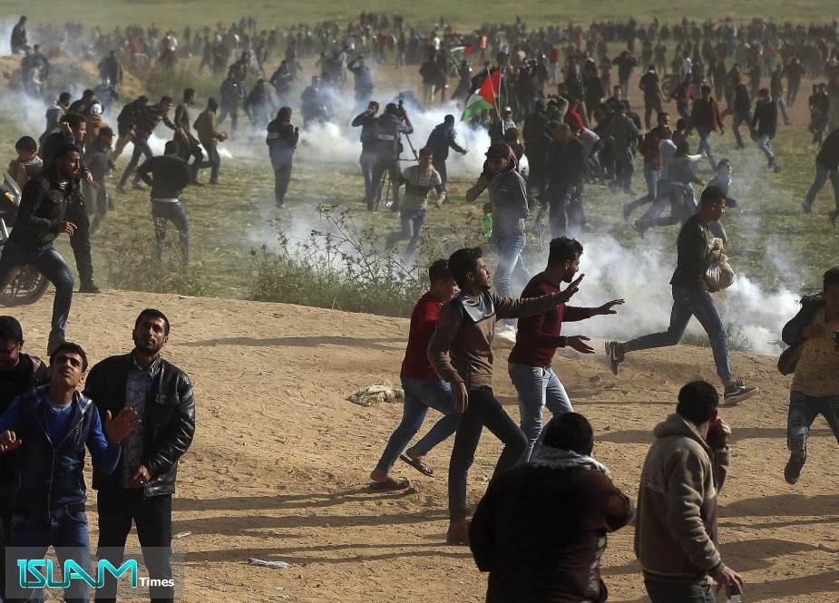 Israeli forces use tear gas canisters to kill Gazan protesters