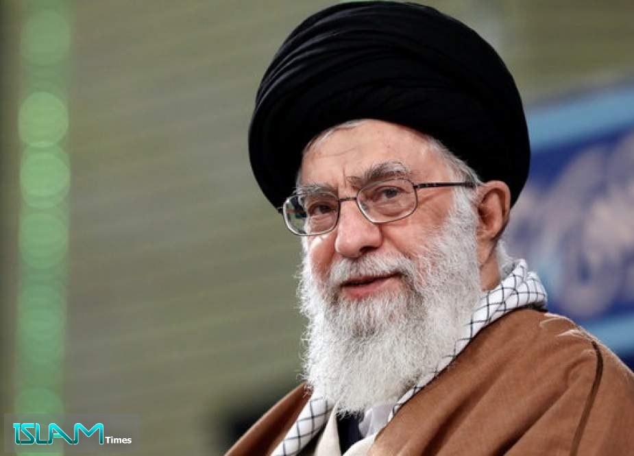 The leader of the Islamic Revolution, Sayyed Ali Khamenei