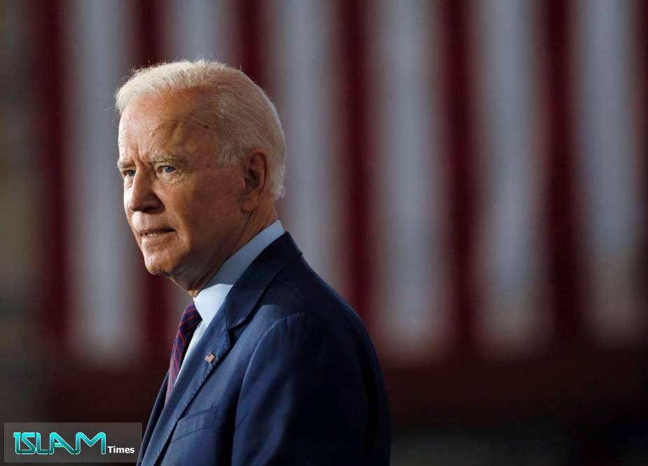 US Democratic presidential front runner Joe Biden