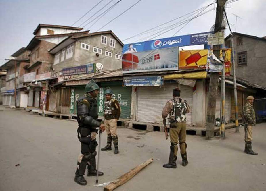 مقبوضہ کشمیر میں سیکورٹی لاک ڈاؤن کا پانچواں روز