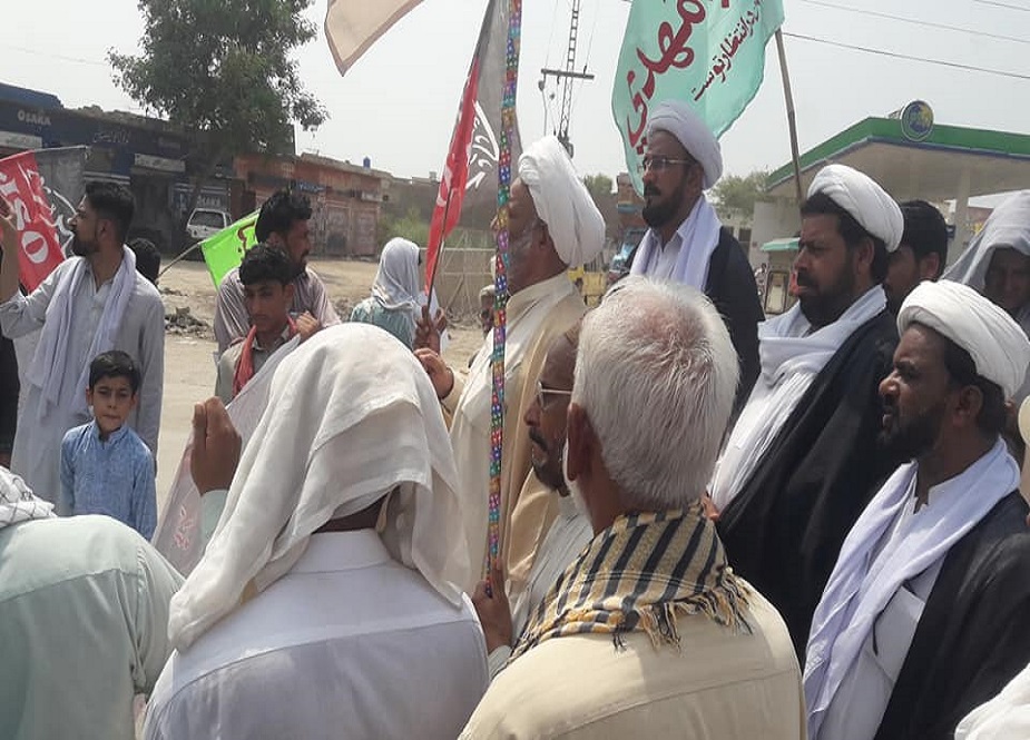 ڈی آئی خان، کشمیریوں کی حمایت میں شیعہ علماء کونسل کی ریلی