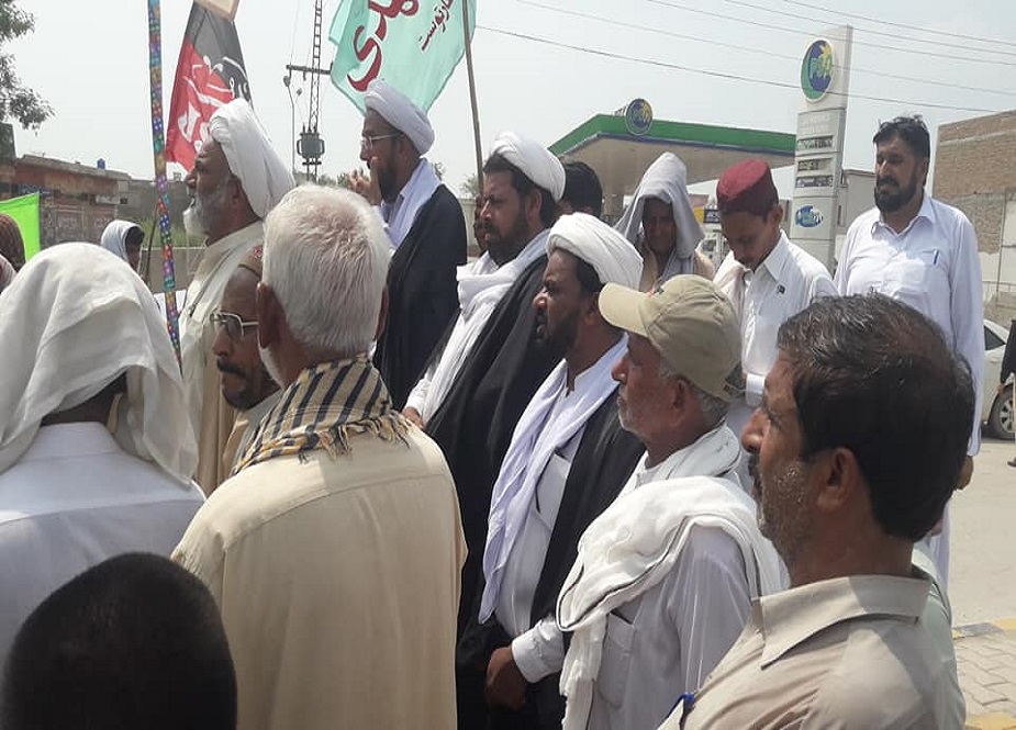 ڈی آئی خان، کشمیریوں کی حمایت میں شیعہ علماء کونسل کی ریلی