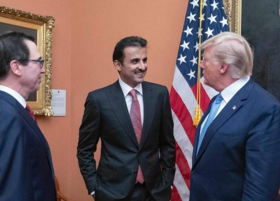 گفتگوی تلفنی امیر قطر با رئیس جمهوری آمریکا