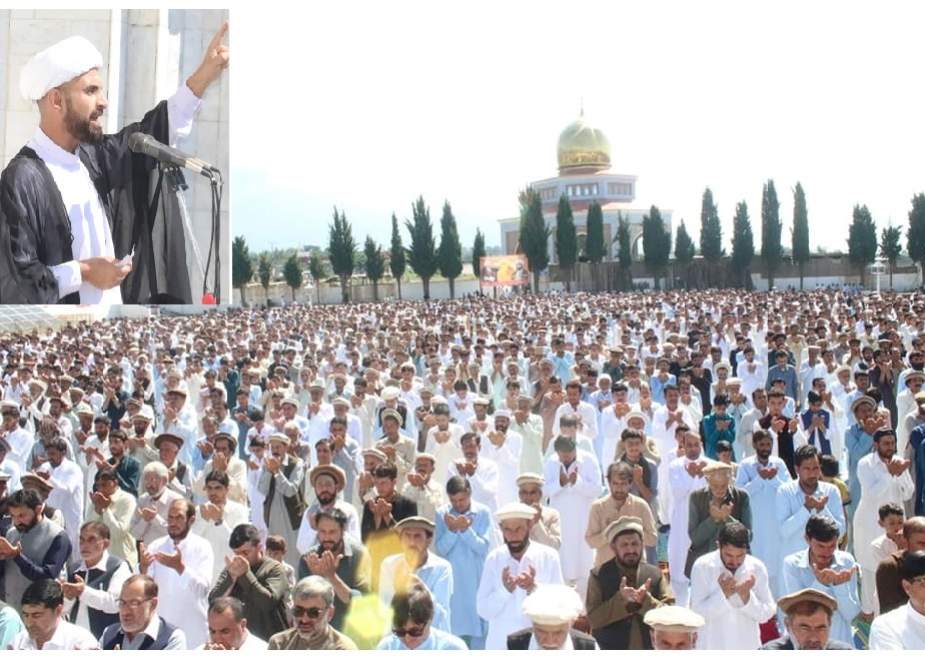 پاراچنار، مرکزی عید گاہ سمیت بیسیوں مقامات پر نماز عید کی ادائیگی