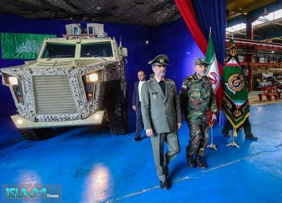 Iran unveils new multi-purpose tactical armored vehicles