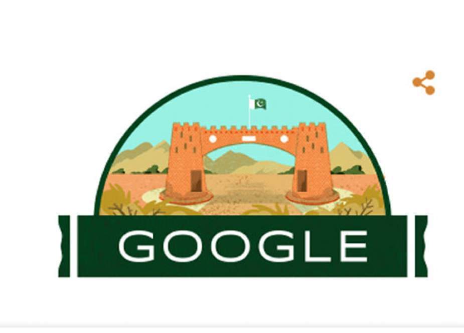 گوگل نے یومِ آزادی کی مناسبت سے اپنا ڈوڈل بھی پاکستان کے رنگوں میں رنگ دیا
