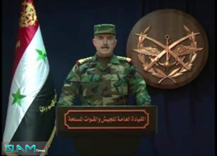 الدفاع السورية تصدر بياناً بشأن العمليات العسكرية جنوب ادلب