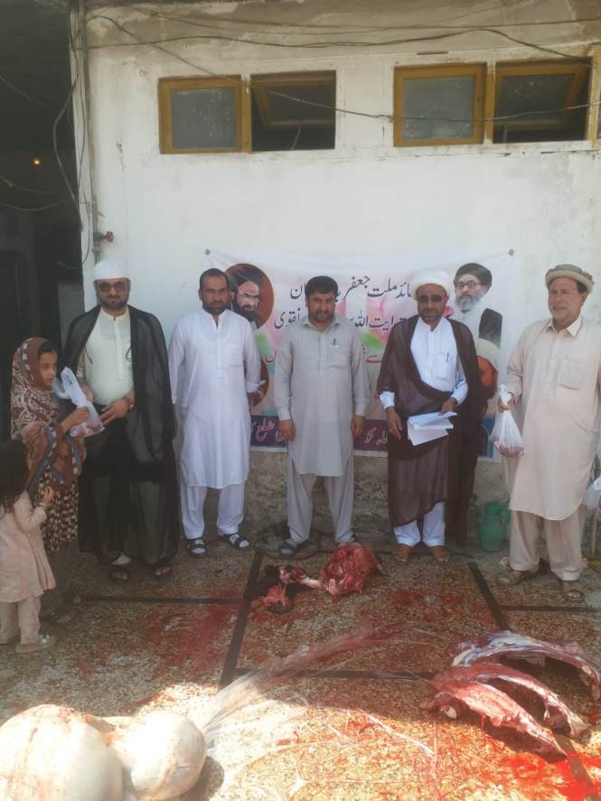 شیعہ علماء کونسل کی جانب سے پاراچنار کے مختلف علاقوں میں اجتماعی قربانیوں کا اہتمام
