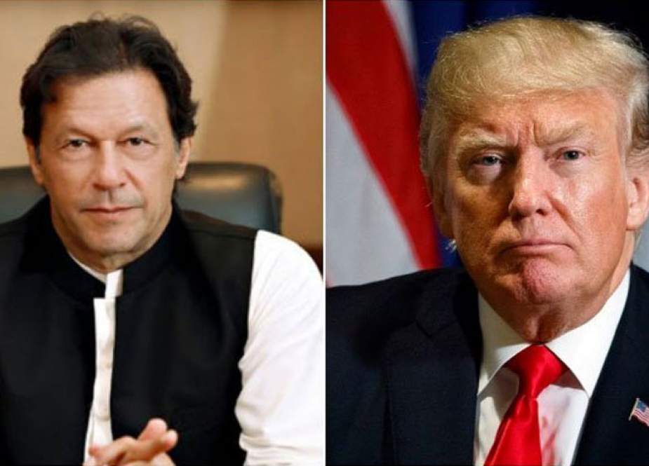 عمران خان اور امریکی صدر ڈونلڈ ٹرمپ کے درمیان ٹیلی فونک رابطہ