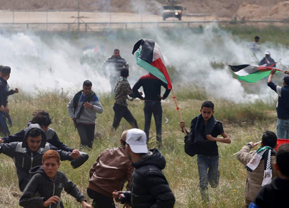 غزہ میں اسرائیلی فوج کے حملے میں 5 فلسطینی شہید