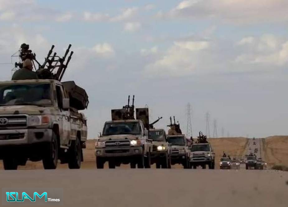 وصول تعزيزات عسكرية جديدة لقوات حفتر قرب طرابلس