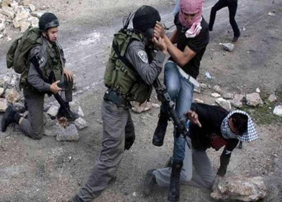 بازداشت ۶ فلسطینی در کرانه باختری توسط نظامیان صهیونیست