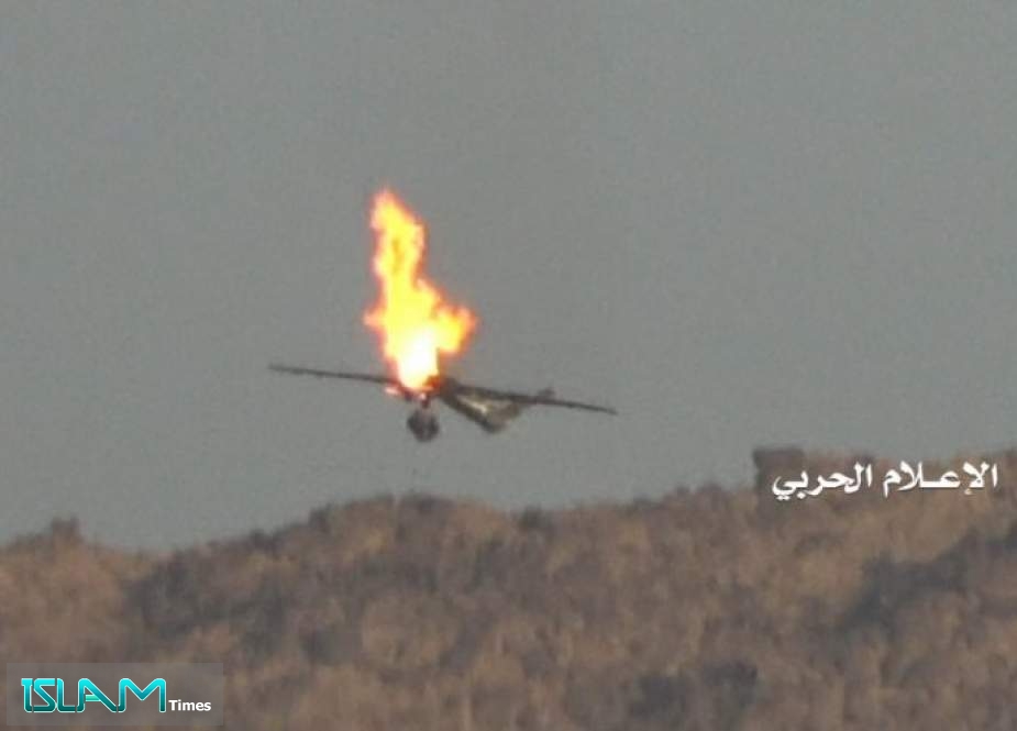 الدفاعات الجوية اليمنية تسقط طائرة أمريكية