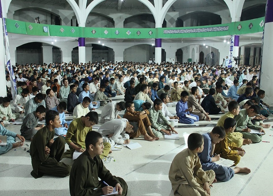 جامعہ عرواۃ الوثقیٰ لاہور میں عید غدیر کی مناسبت سے منعقد ہونیوالے جشن کی تصاویر