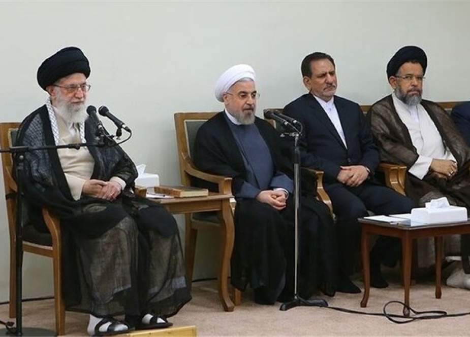 Ayatollah Sayyed Ali Khamenei and Iranian officials.jpg