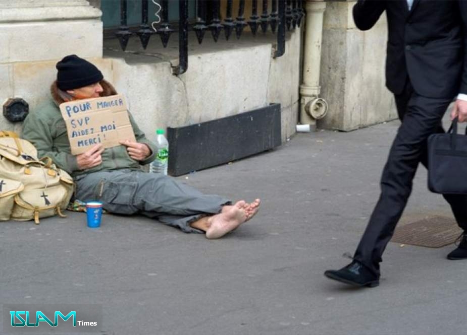 الفقر ينتشر في فرنسا بشكل مقلق
