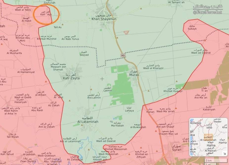 شام، صوبہ ادلب میں مزید علاقے دہشتگردوں کے قبضے سے آزاد