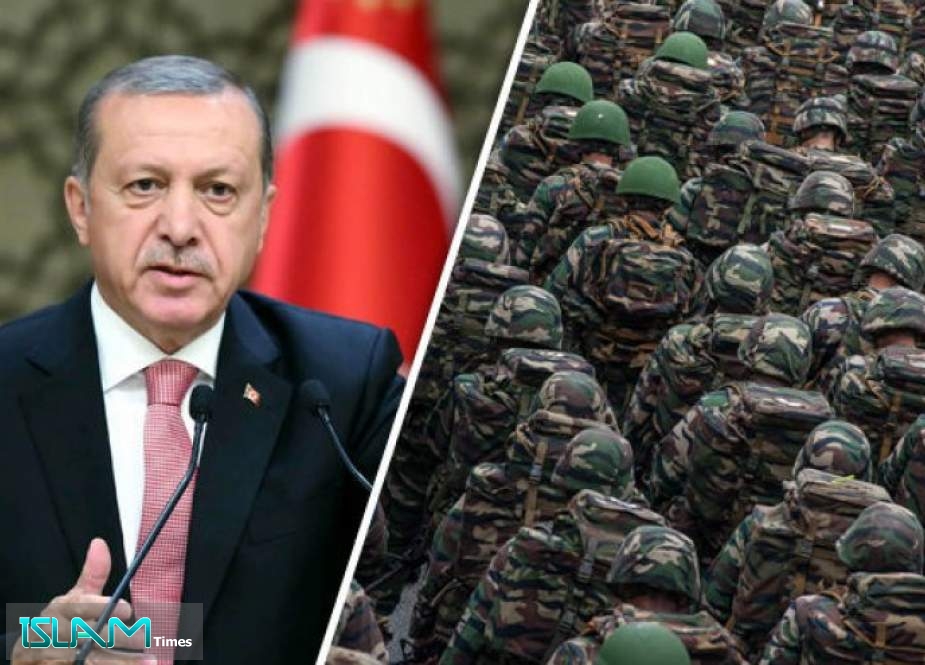 أردوغان يلوح بعملية عسكرية شرق الفرات