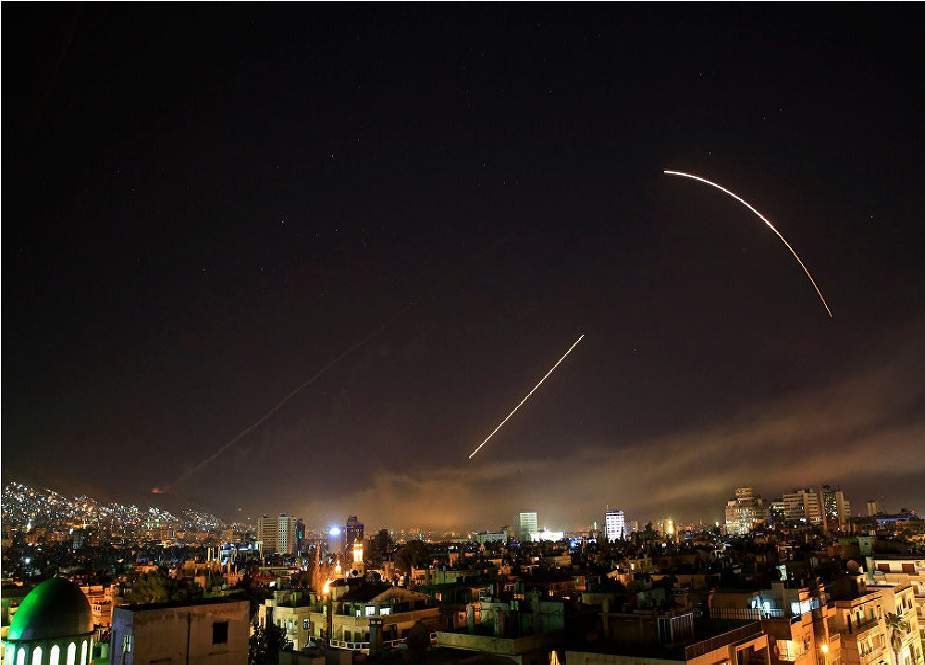 شام میں ایرانی اہداف پر اسرائیل کا ناکام میزائل حملہ