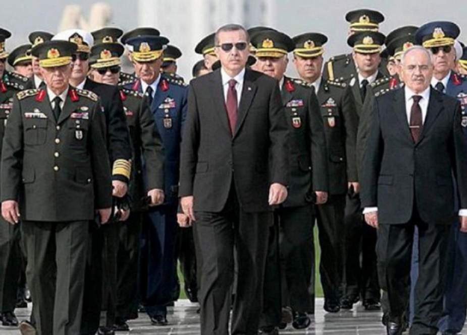 استعفای 5 ژنرال ارشد ارتش ترکیه