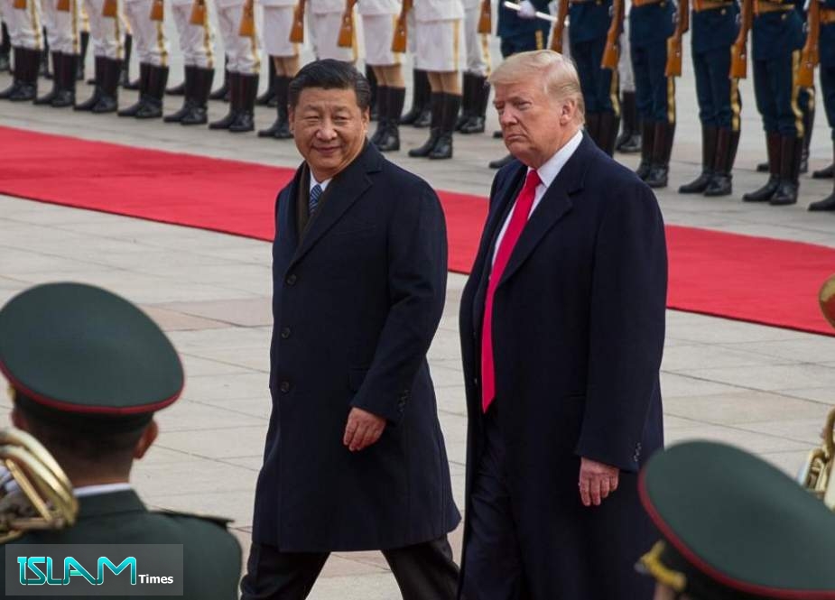 Chinese President Xi Jin Ping and US President Donald Trump