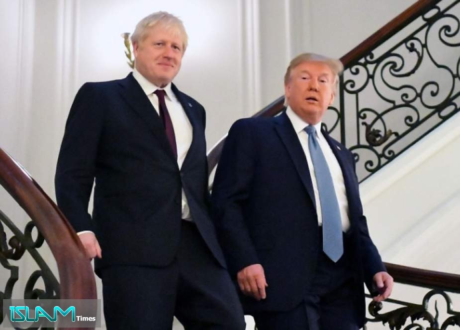 Boris johnson and Donald Trump