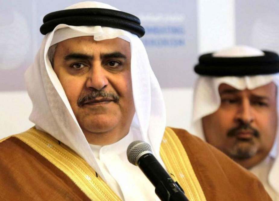 Bahraini Foreign Minister Khalid bin Ahmed
