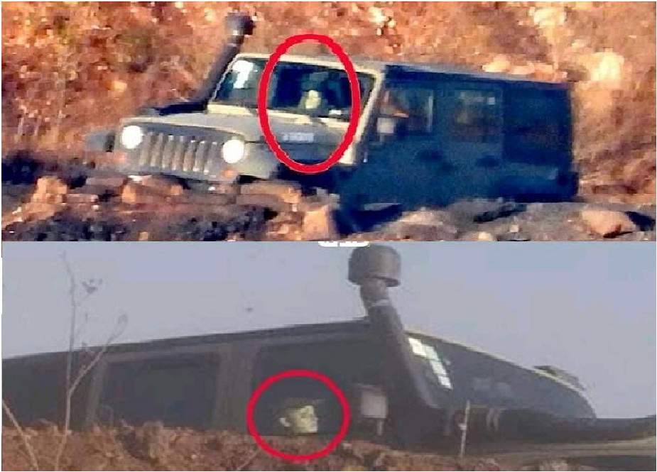 اسرائیلی فوجی گاڑیوں میں اپنی جگہ "مجسمے" رکھ کر خود چھپ گئے