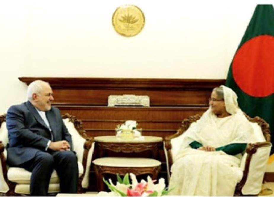 محمد جواد ظریف کی بنگلادیشی وزیراعظم اور وزیر خارجہ سے ملاقات
