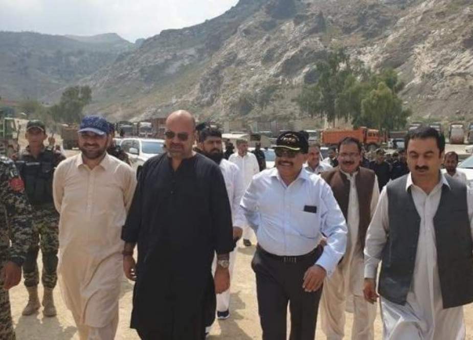 وزیر خزانہ تیمور سلیم جھگڑا کا پاک افغان بارڈر کا دورہ