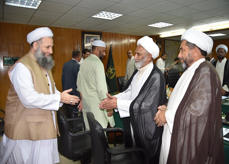 اسلام آباد، وزارت مذہبی امور میں محرم الحرام کے حوالے سے ہونیوالے اجلاس کی تصاویر