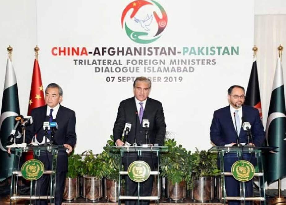 پاکستان چین اور افغانستان کا دہشتگردی کیخلاف بلاتفریق کارروائی پر اتفاق
