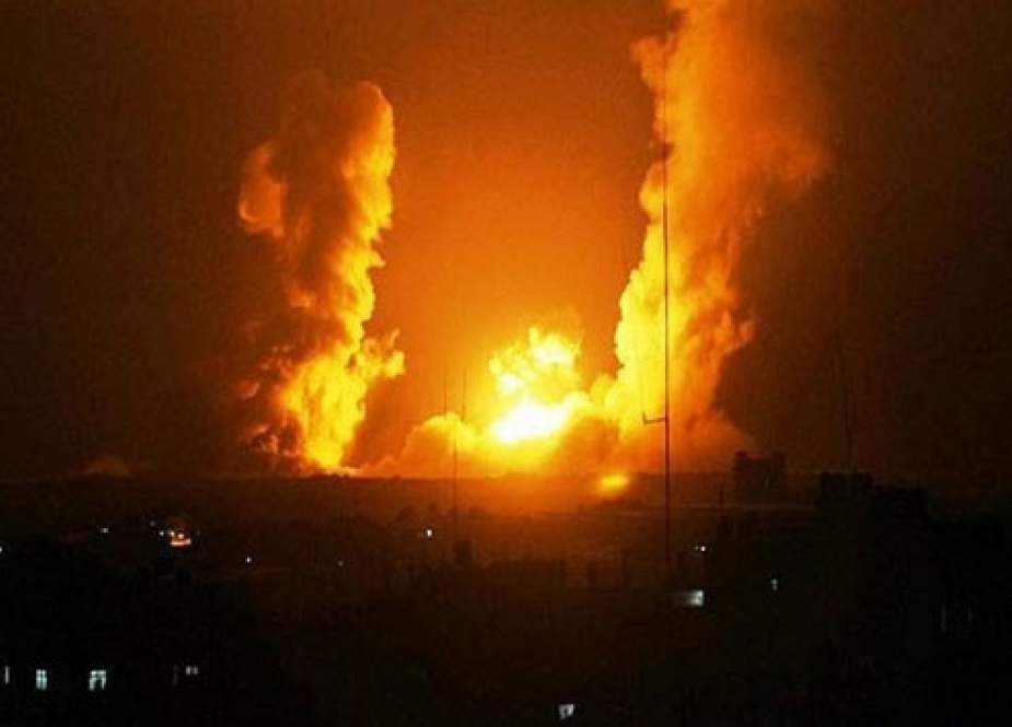 بمباران غزه توسط جنگنده‌های رژیم صهیونیستی