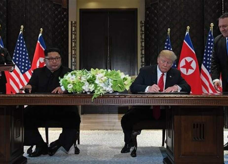 US President Donald Trump and North Korea’s leader Kim Jong-un.jpg