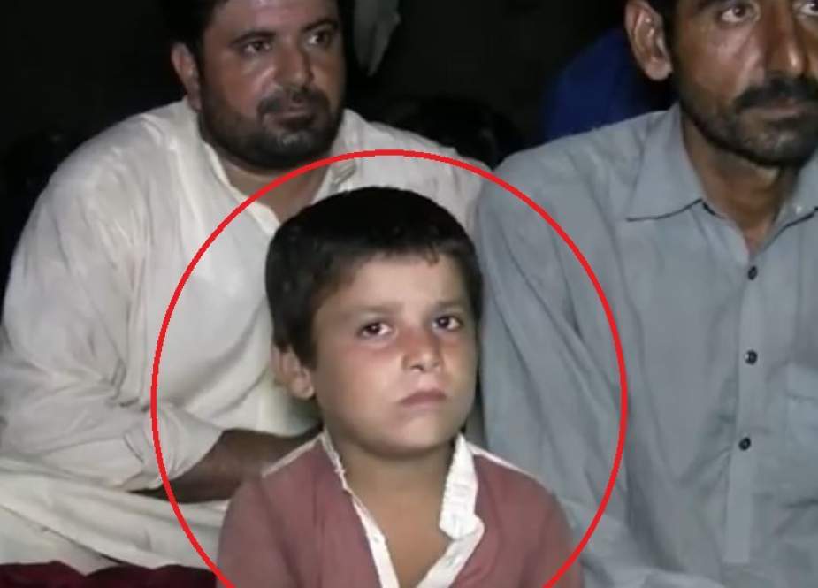 پشاور، دوبارہ زندہ ہونیوالے بچےکی کہانی کا ڈراپ سین