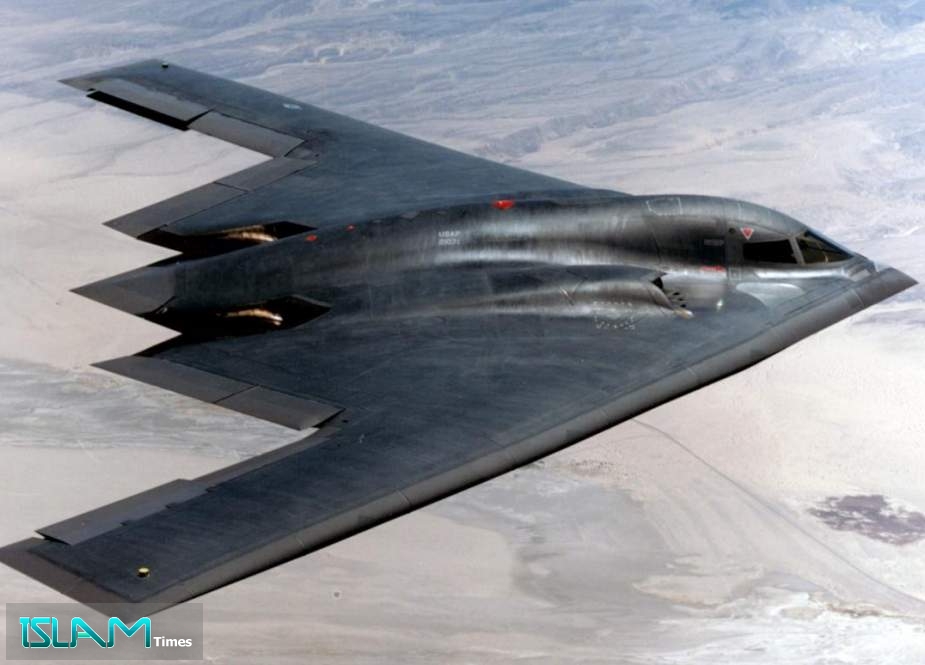 A US Air Force B-2 stealth bomber