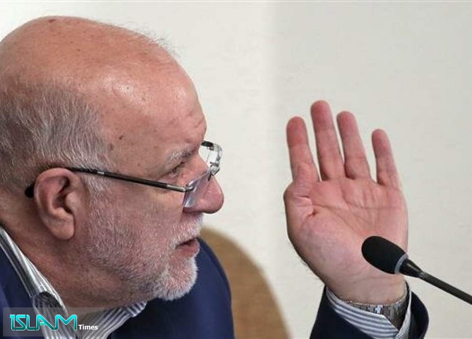 A handout picture provided by the Iranian presidency shows Oil Minister Bijan Namdar Zanganeh speaking during a cabinet meeting in the capital Tehran on September 18, 2019.