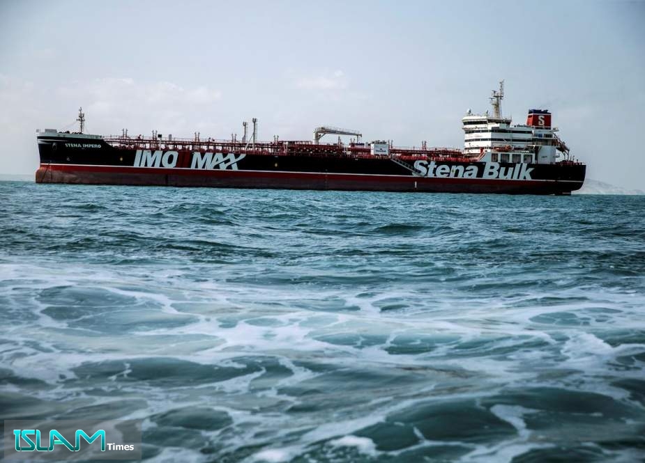 British-flagged oil tanker Stena Impero