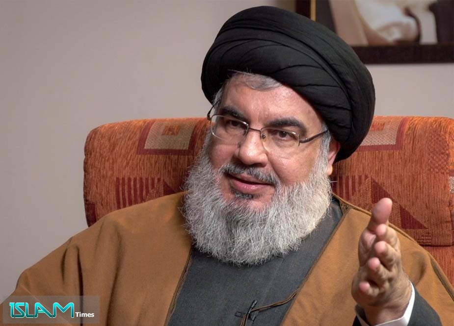 Hizbullah lideri: Ağa buyurdu ki, Suriya müqavimət xeyməsinin sütunudur!