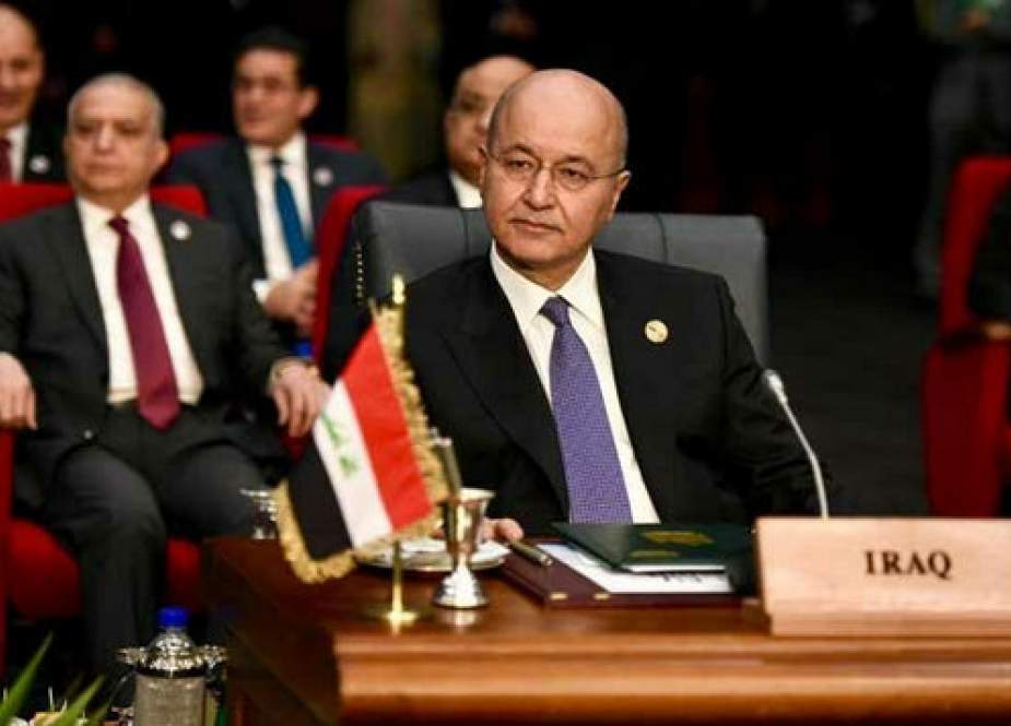 برهم صالح: عراق سکوی پرتاب برای حمله و تجاوز نیست