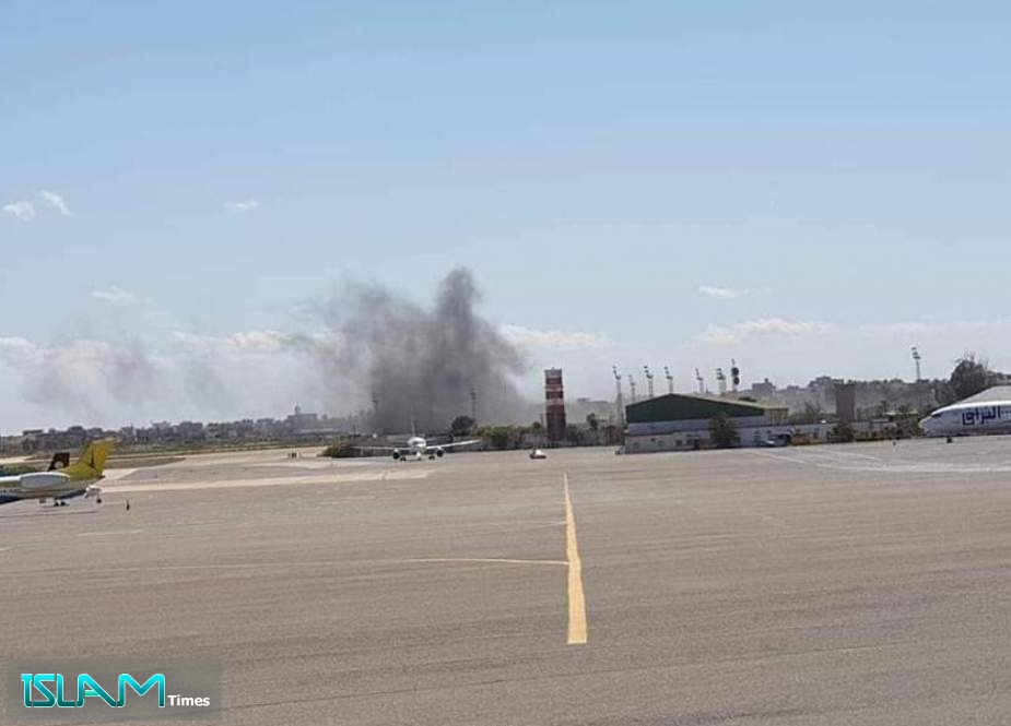 Emirates drone Targeted Mitiga Airport in Tripoli